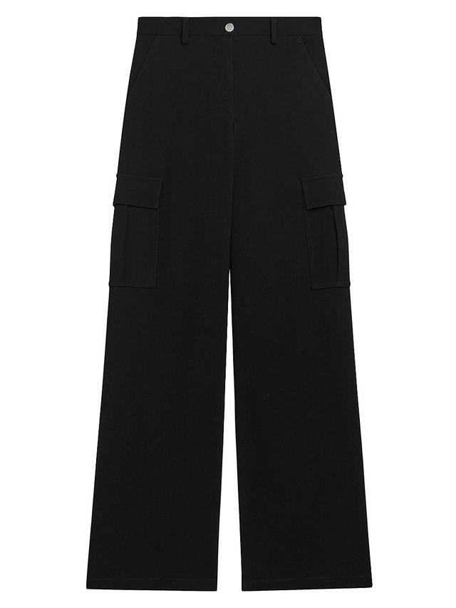 Womens Relaxed A-Line Cargo Pants Product Image