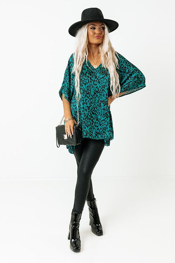 Spotted In Vail Leopard Tunic Product Image