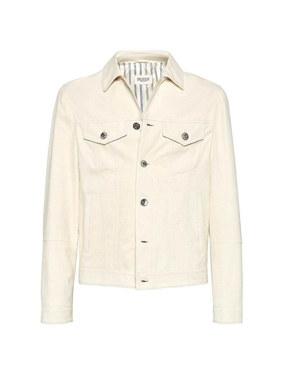 Mens Suede Four Pocket Jacket Product Image