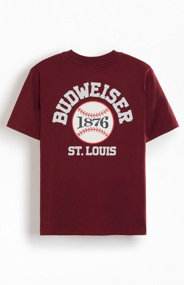 Budweiser Men's By PacSun Big League T-Shirt Product Image