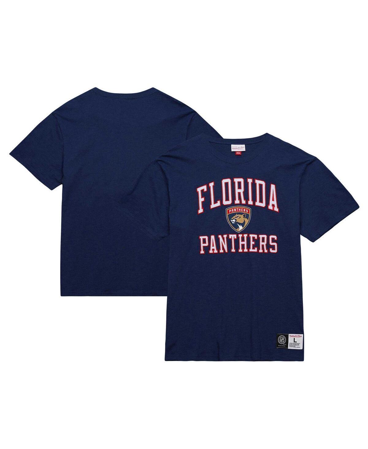 Mens Mitchell & Ness Navy Florida Panthers Legendary Slub T-Shirt Pnt Blue Product Image