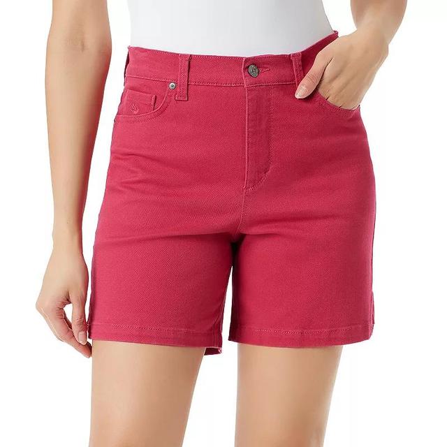 Petite Gloria Vanderbilt Amanda Shorts, Womens Product Image