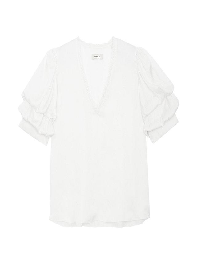 Zadig & Voltaire Taste Satin Blouse Product Image