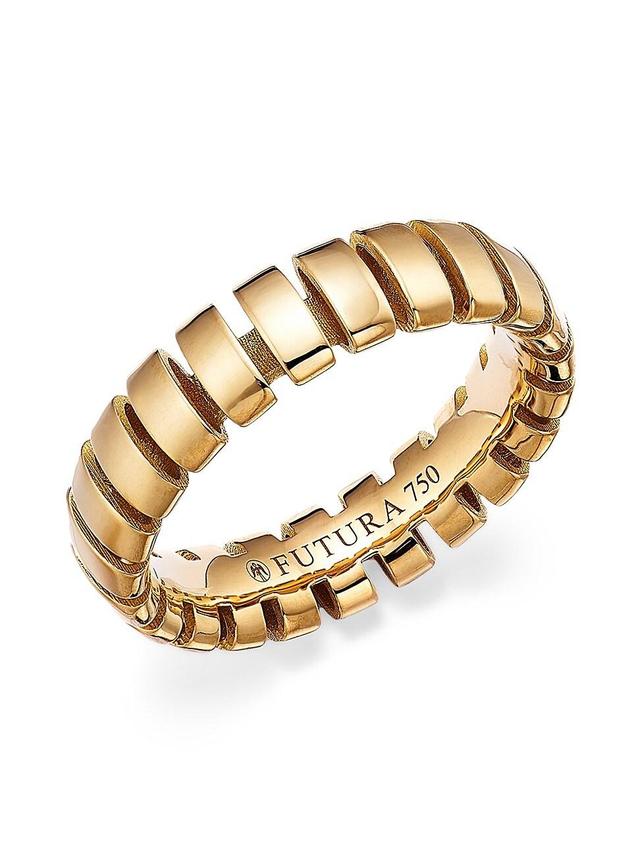 Womens Contemporary Porto 18K Yellow Gold Band Product Image