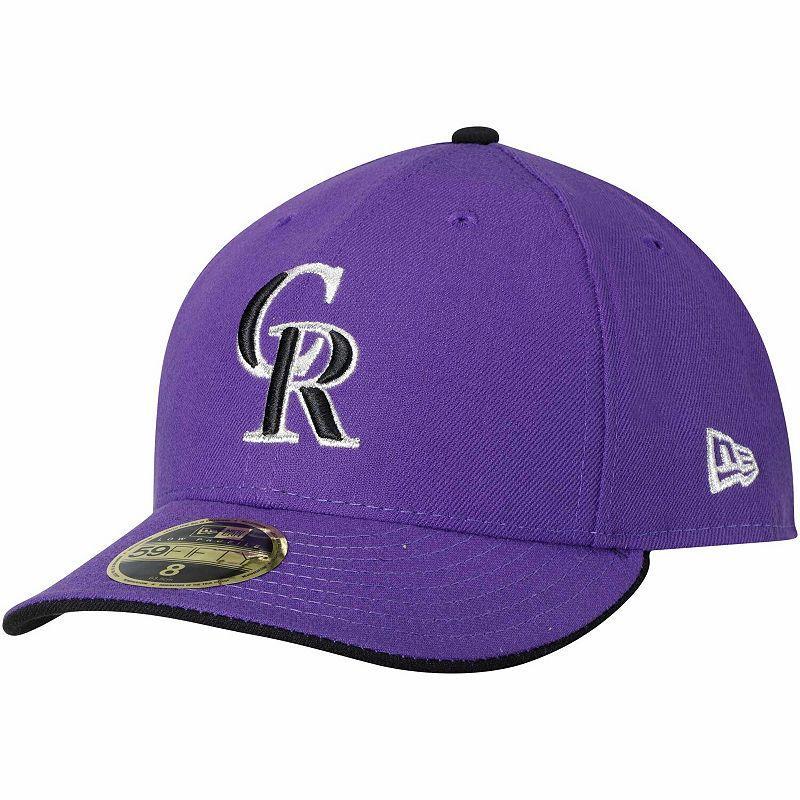 Mens New Era Colorado Rockies Alternate 2 Authentic Collection On-Field Low Profile 59FIFTY Fitted Hat Product Image