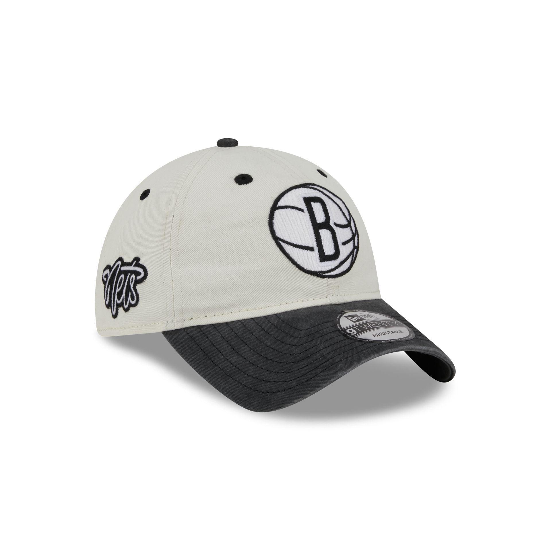 Brooklyn Nets Classic Sidescript 9TWENTY Adjustable Hat Male Product Image