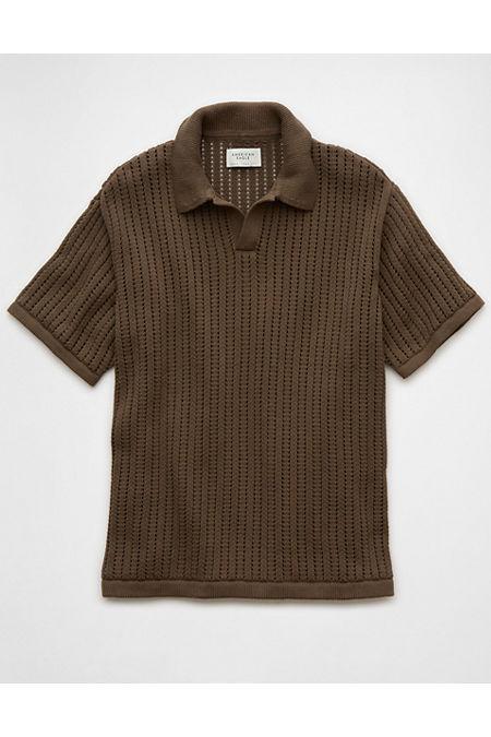 AE Weekend Sweater Polo Shirt Men's Product Image