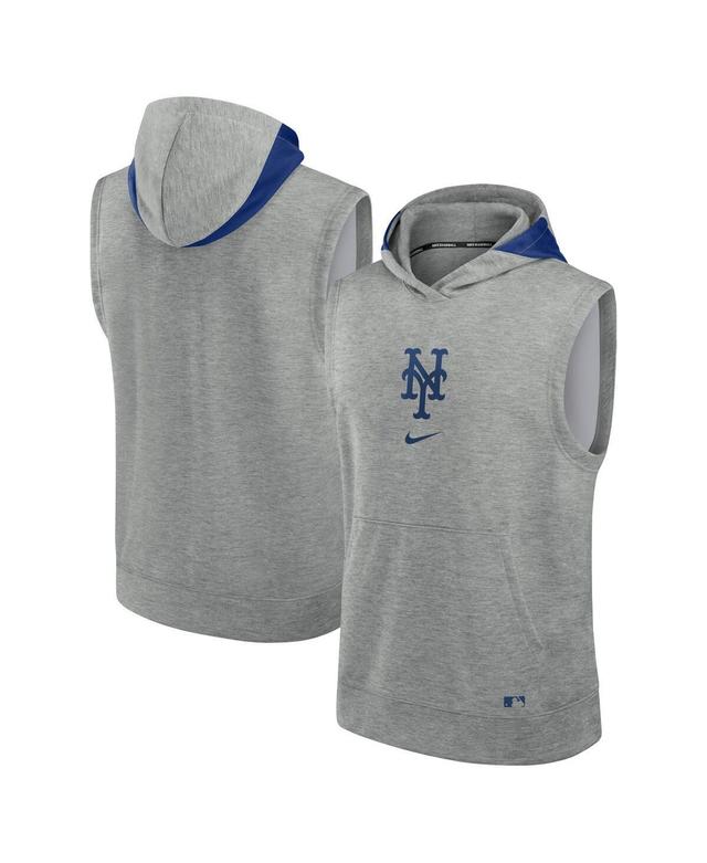 Tampa Bay Rays Authentic Collection Early Work Menâs Nike Men's Dri-FIT MLB Sleeveless Pullover Hoodie Product Image