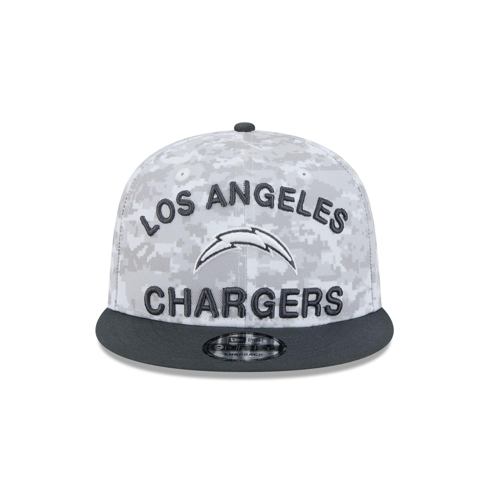 Los Angeles Chargers 2024 Salute to Service 9FIFTY Snapback Hat Male Product Image