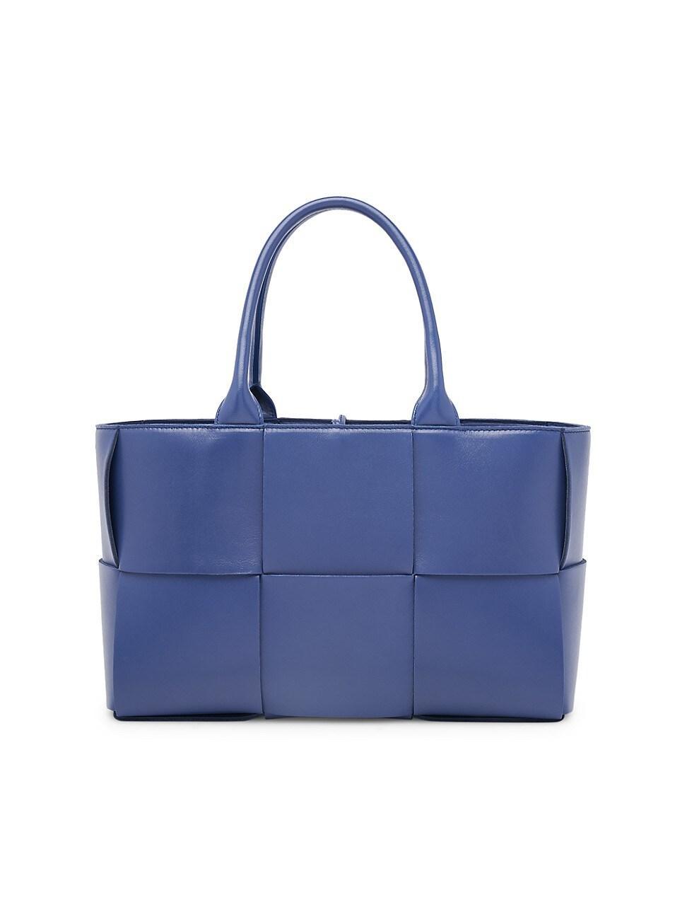 Womens Small Arco Intrecciato Leather Tote Bag Product Image