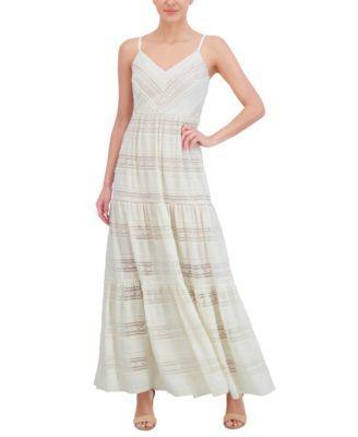 Women's Lace Tiered Maxi Dress Product Image