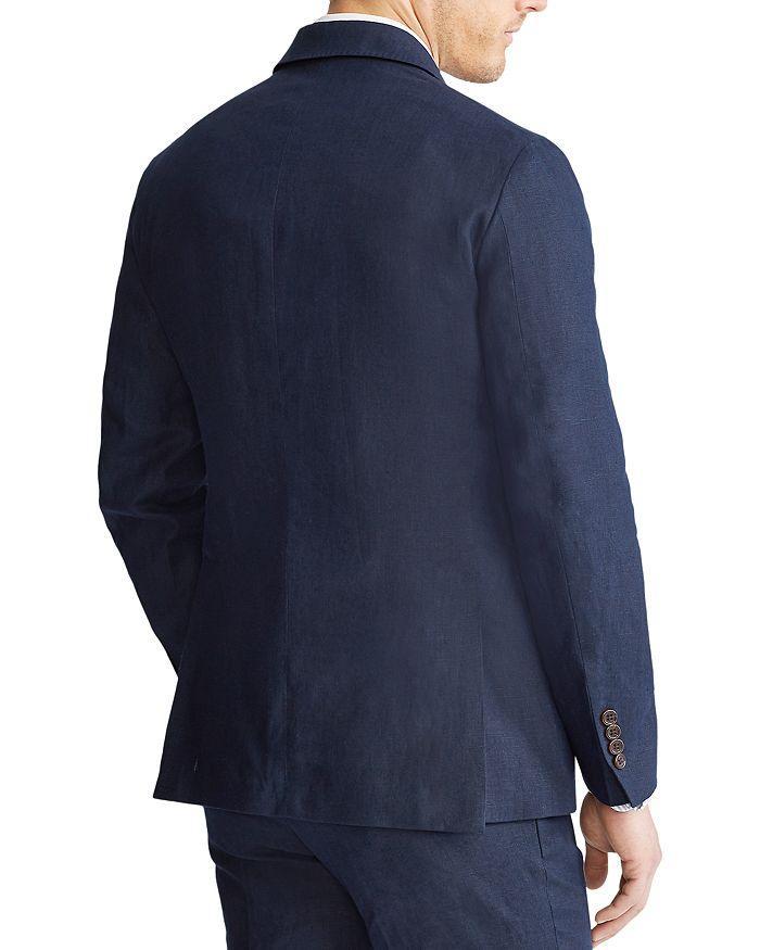 Linen Polo Soft Fit Sport Coat In Navy Product Image