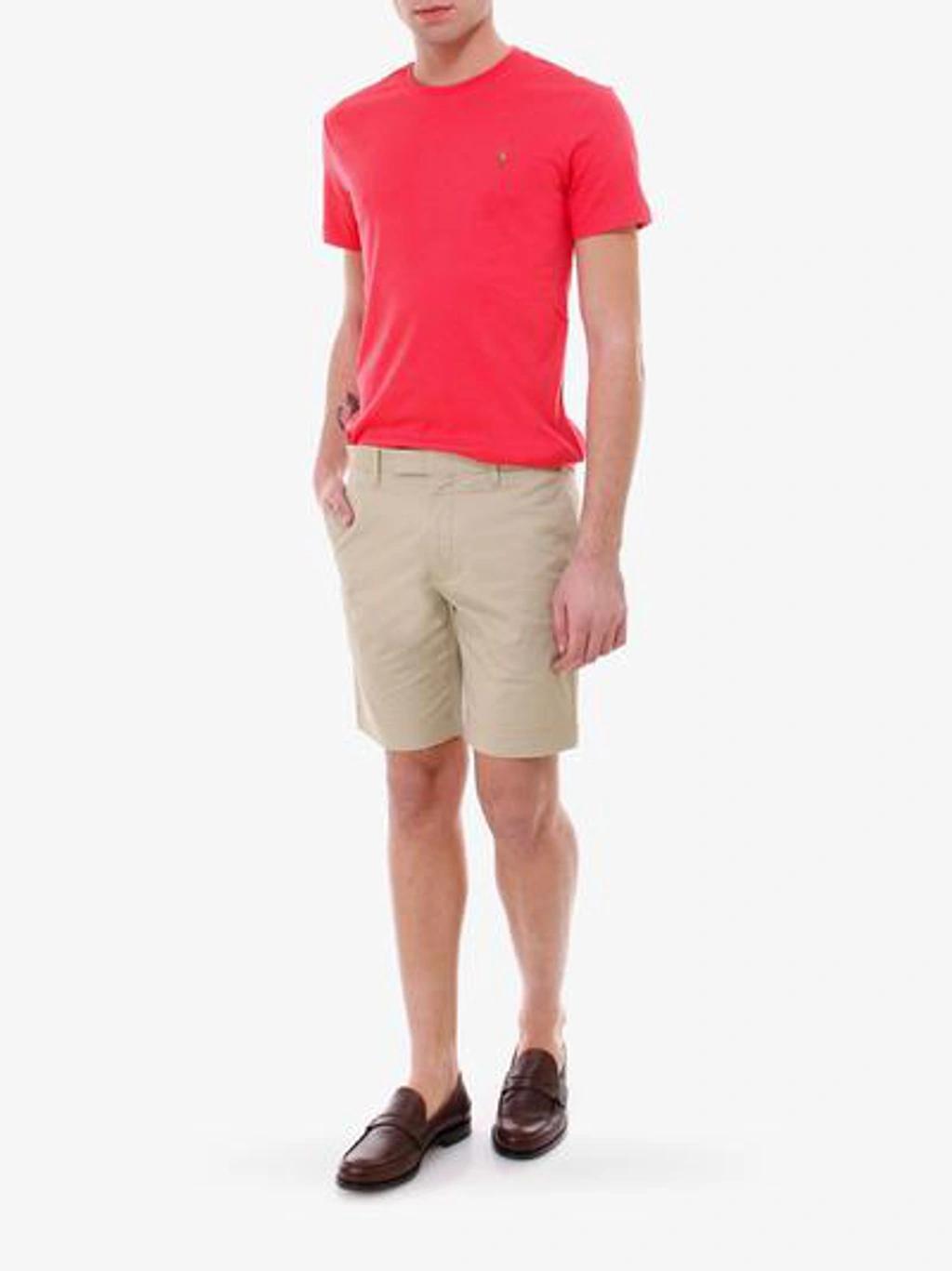 POLO RALPH LAUREN Ralph Lauren Classic Fit Crewneck Tee In Red Product Image