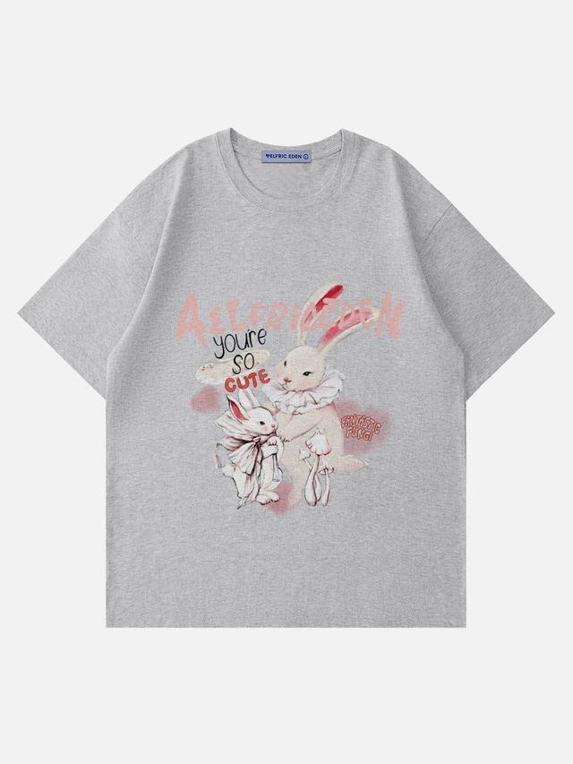 Aelfric Eden Cartoon Cute Rabbit Tee Product Image