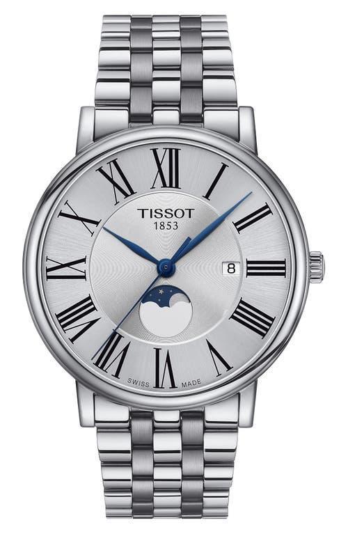 Tissot T-Classic Carson Premium Moonphase Bracelet Watch, 40mm Product Image