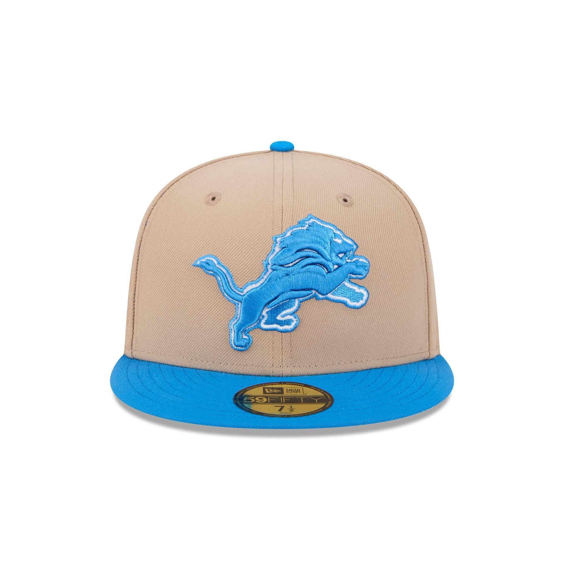 Detroit Lions Camel 59FIFTY Fitted Hat Male Product Image