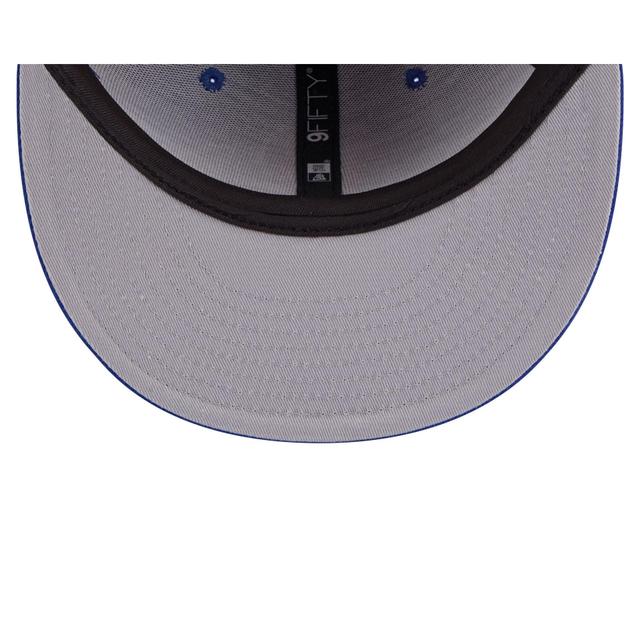 Philadelphia 76ers Front Logoman 9FIFTY Snapback Hat Male Product Image