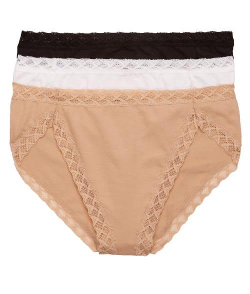 Womens Bliss Cotton French Cut Brief 3 Pack Product Image