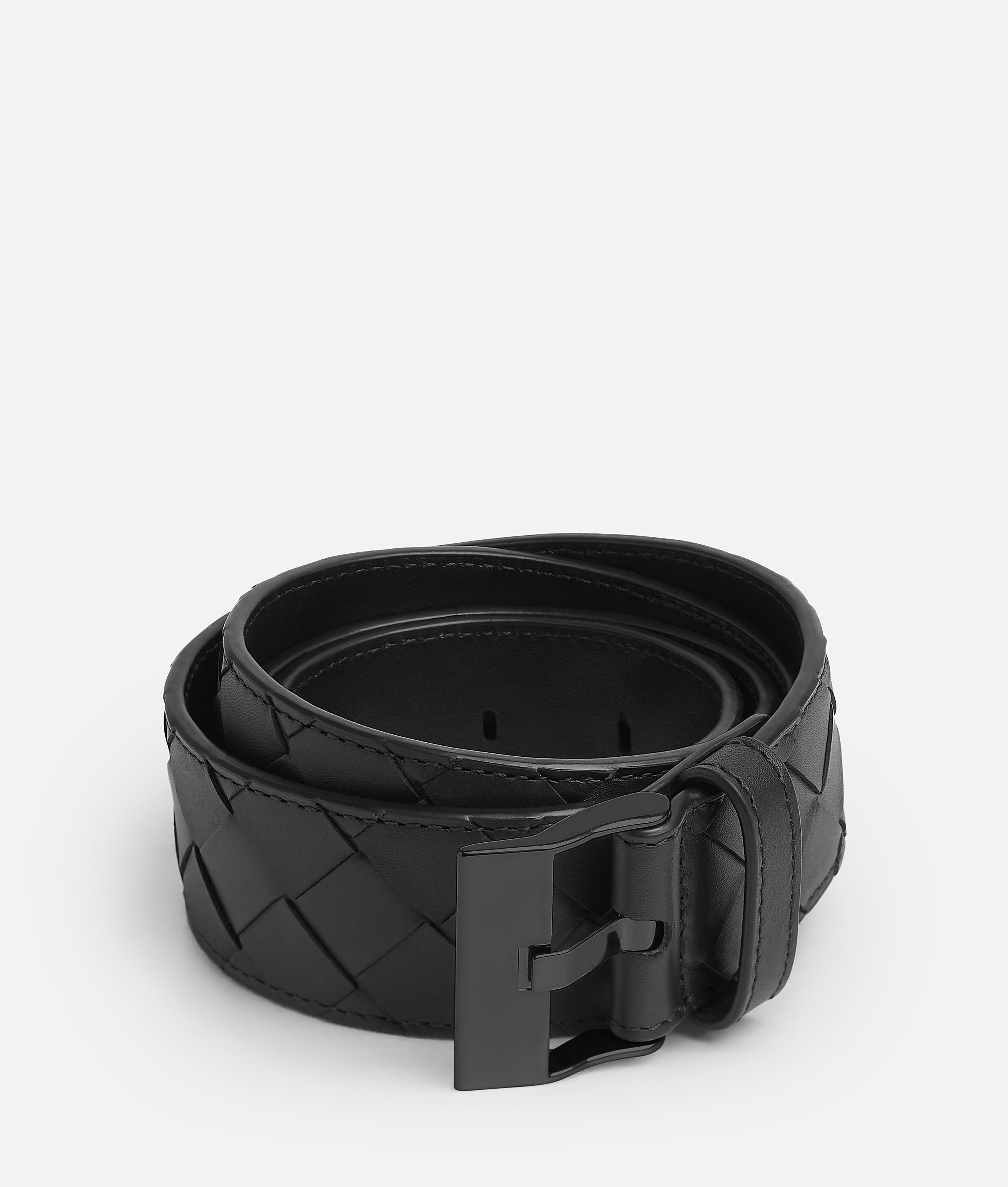 Men's Watch Buckle Belt in Black product image