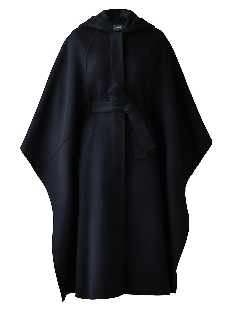 Womens Kirstyn Double-Face Wool Cape Coat Product Image