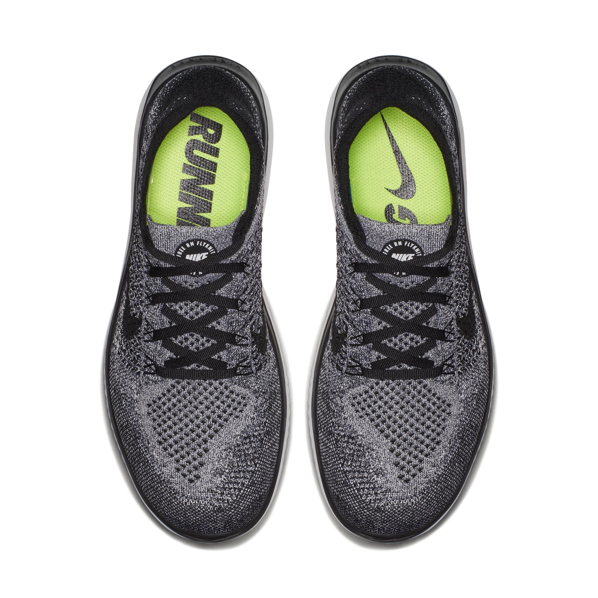 Nike Men's Free Run Flyknit 2018 Road Running Shoes Product Image