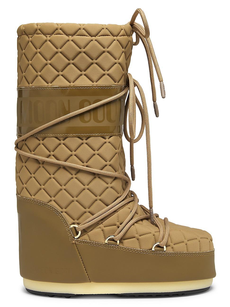 Womens Icon Quilted Moon Boots Product Image