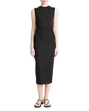 Womens Stretch Jersey Sleeveless Midi-Dress Product Image