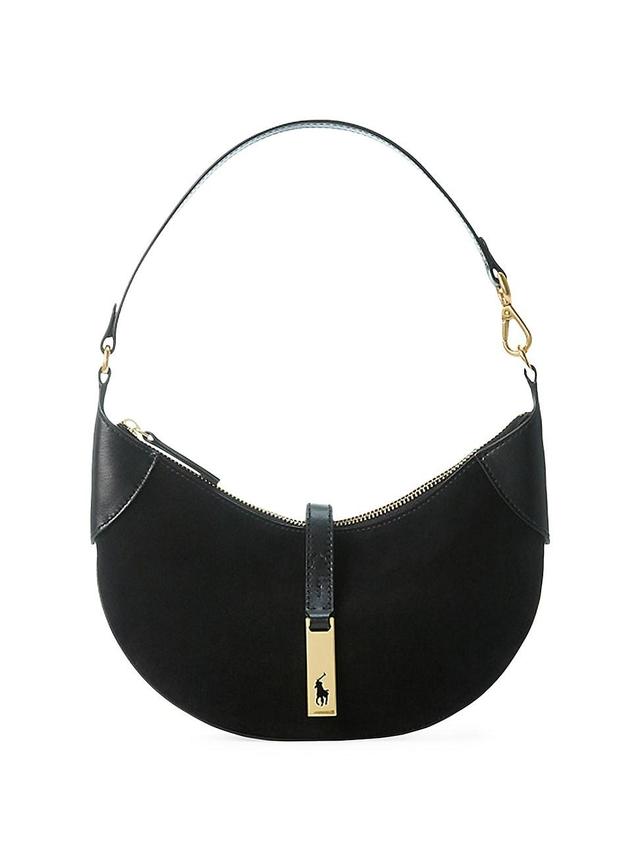 Womens Mini Polo ID Leather Shoulder Bag Product Image