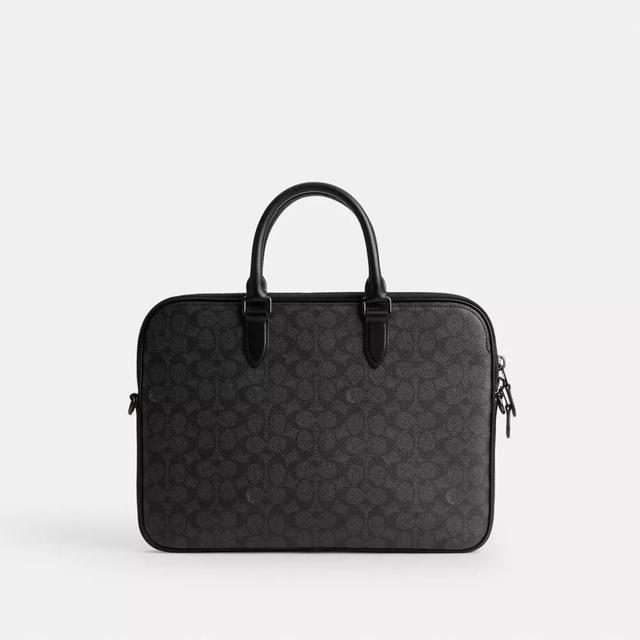 Gotham Slim Briefcase In Signature Canvas Product Image