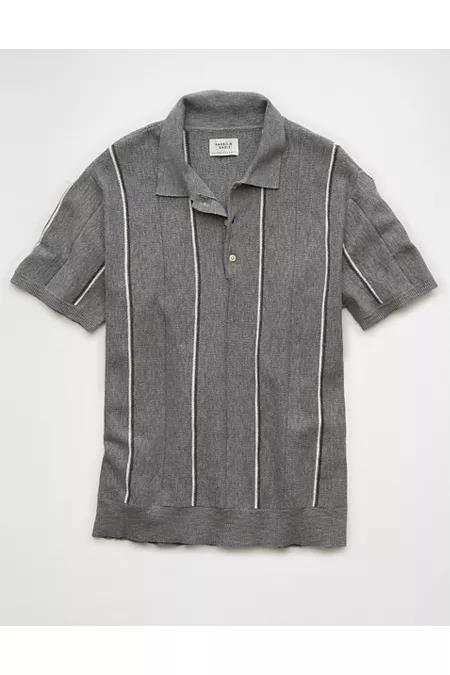 AE Striped Sweater Polo Shirt Men's Product Image