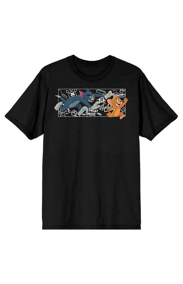 Men's Tom & Jerry Chalk Art T-Shirt Product Image