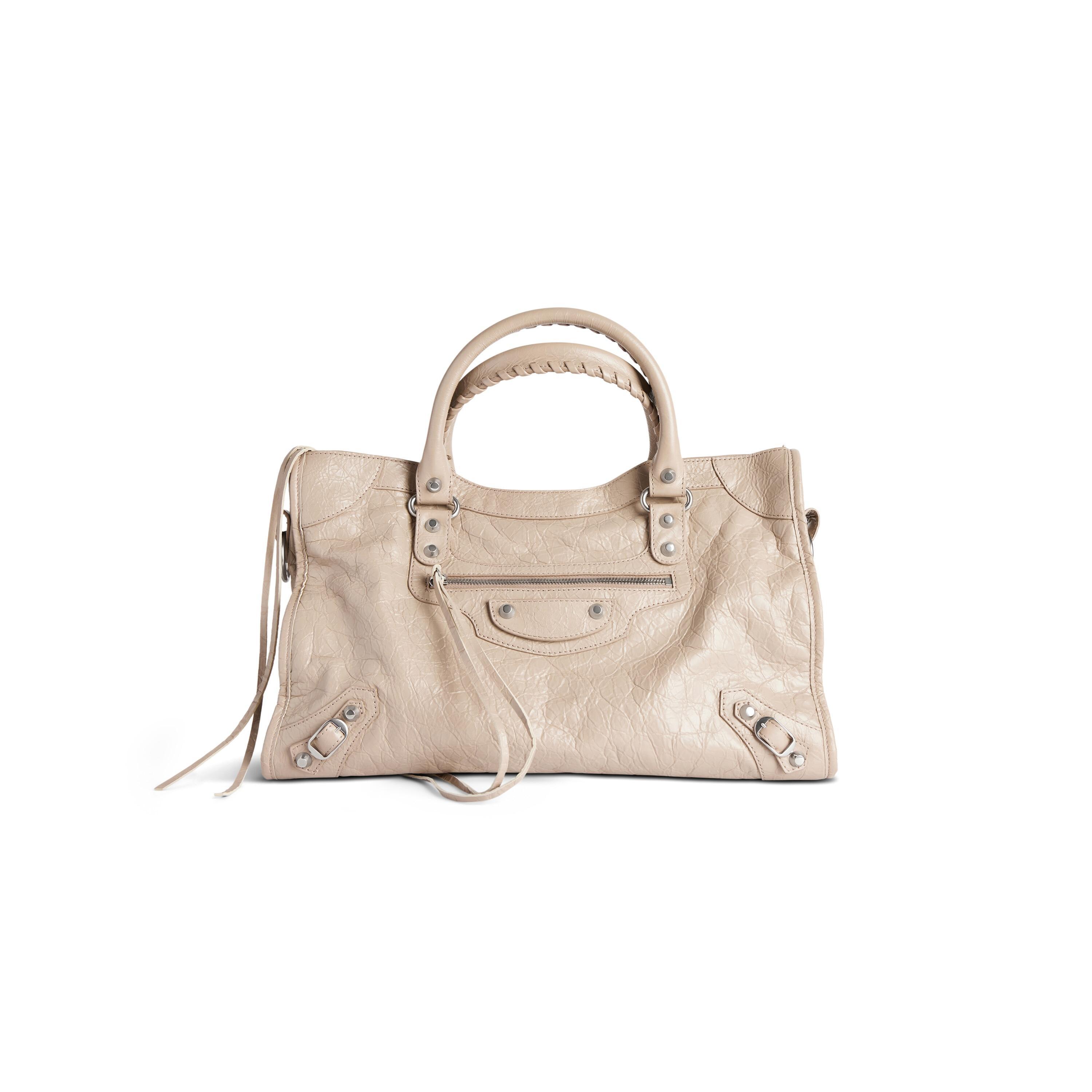 Women's Le City Medium Bag in Beige Product Image