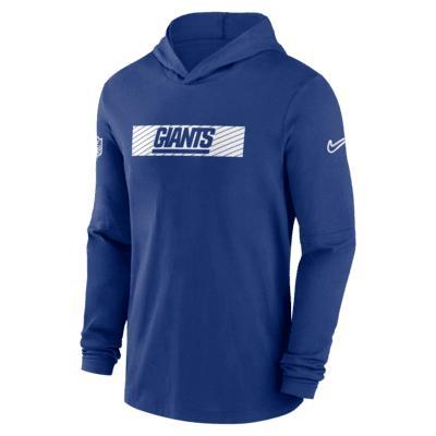 New York Giants Sideline Men's Nike Dri-FIT NFL Long-Sleeve Hooded Top Product Image