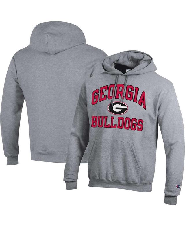 Mens Champion Heather Gray Ohio State Buckeyes High Motor Pullover Hoodie Product Image