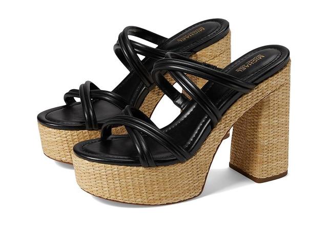 Michael Kors Womens Corrine Strappy Espadrille Platform Sandals Product Image