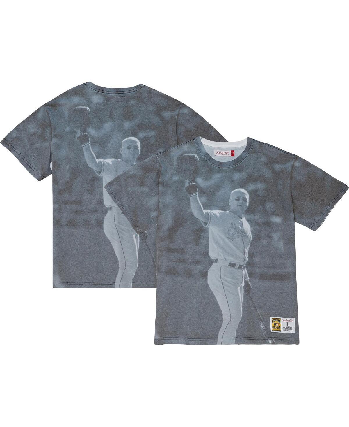 Mens Mitchell & Ness Cal Ripken Jr. Baltimore Orioles Cooperstown Collection Highlight Sublimated Player Graphic T-shirt Product Image