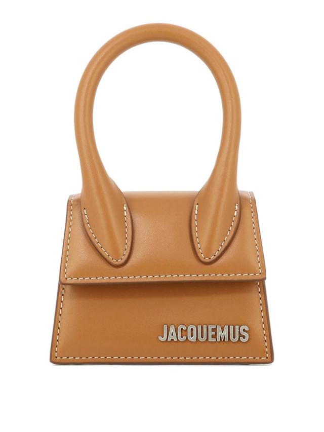 JACQUEMUS Le Chiquito Homme Handbag In Light Brown Product Image