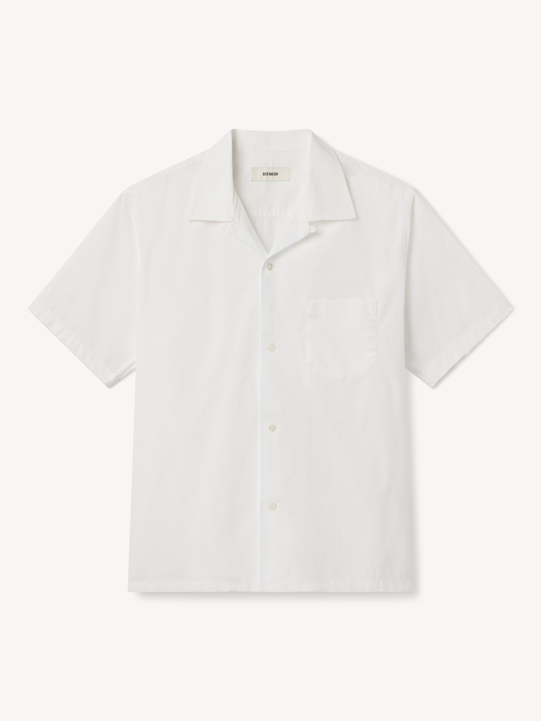 White Wornwell S/S Camp Shirt Product Image