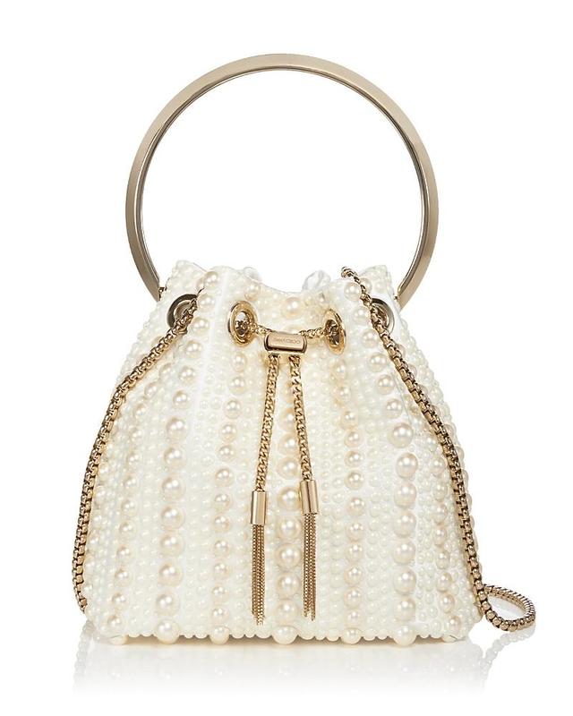 Womens Bon Bon Faux Pearl Top Handle Bag Product Image