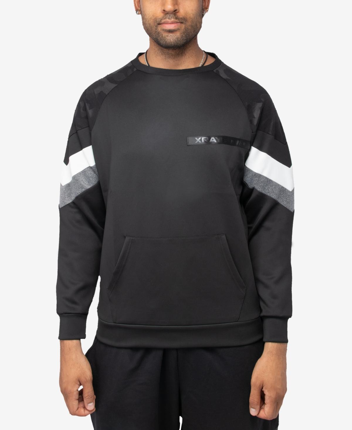 X-Ray Sport Mens Crewneck Sweater - Black Product Image