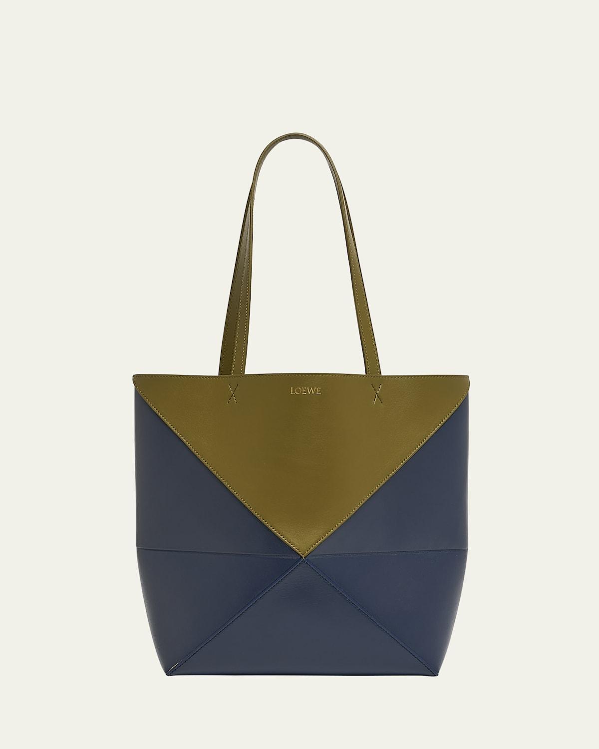 Medium Puzzle Bicolor Tote Bag Product Image