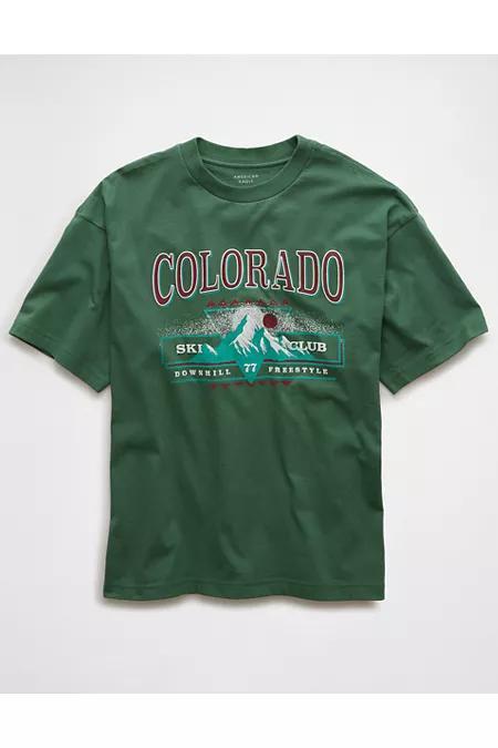 AE Boxy Colorado Graphic T-Shirt Men's Product Image