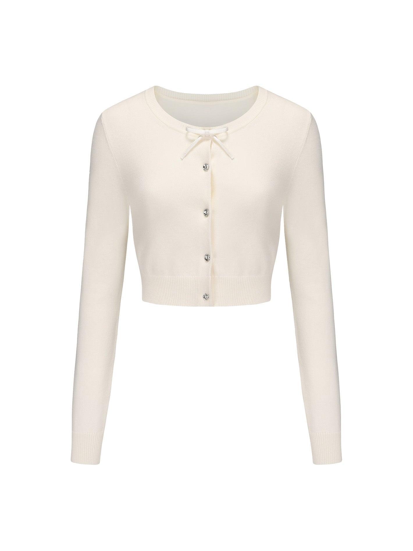 Audrina Cardigan (White) Product Image