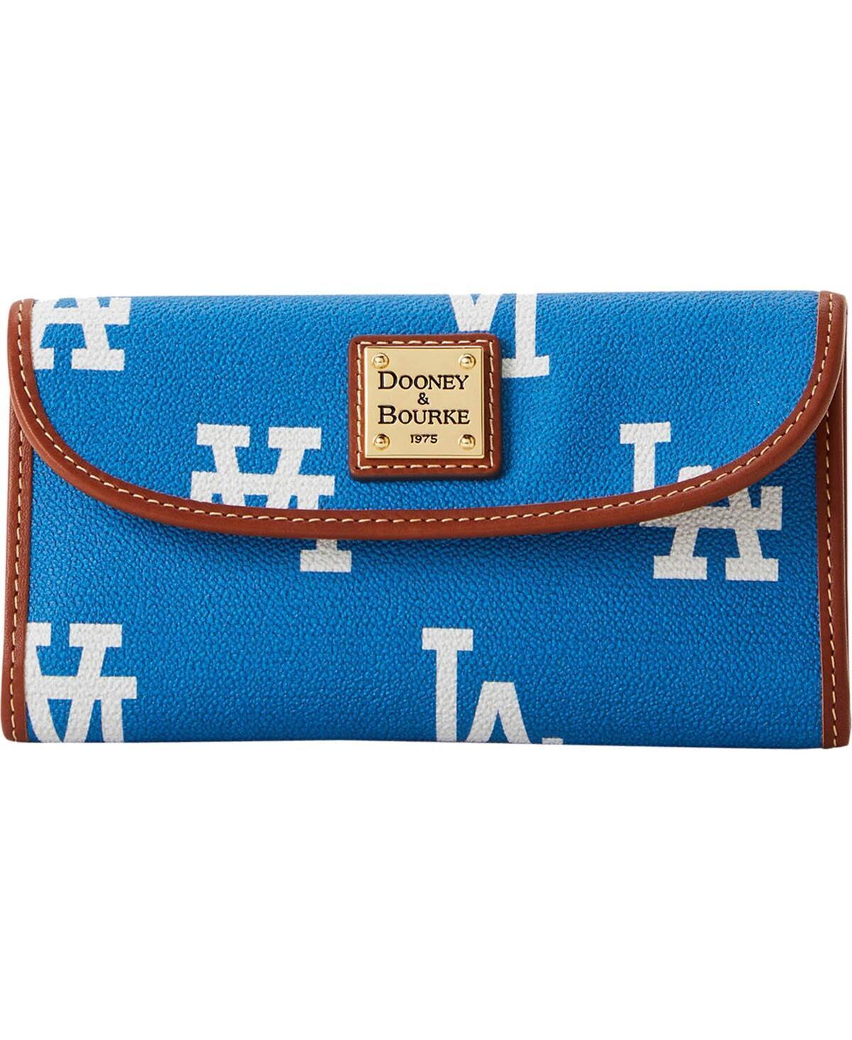 Womens Dooney & Bourke Los Angeles Dodgers Sporty Monogram Continental Clutch Product Image