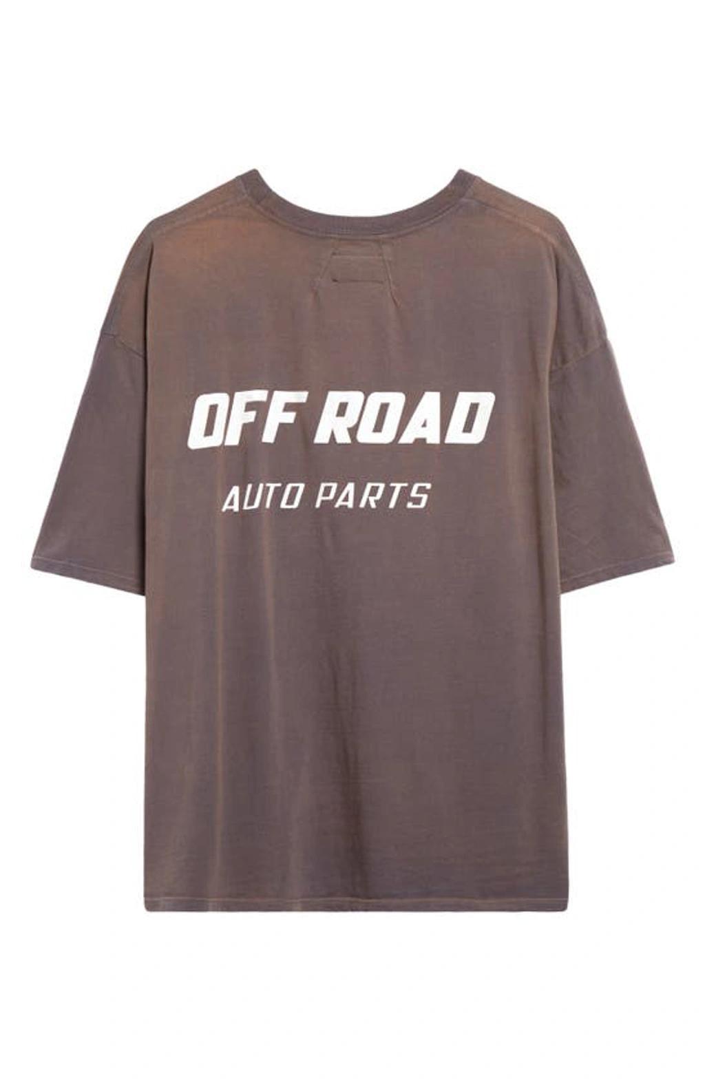 Off Road Graphic T-shirt In Grey Product Image