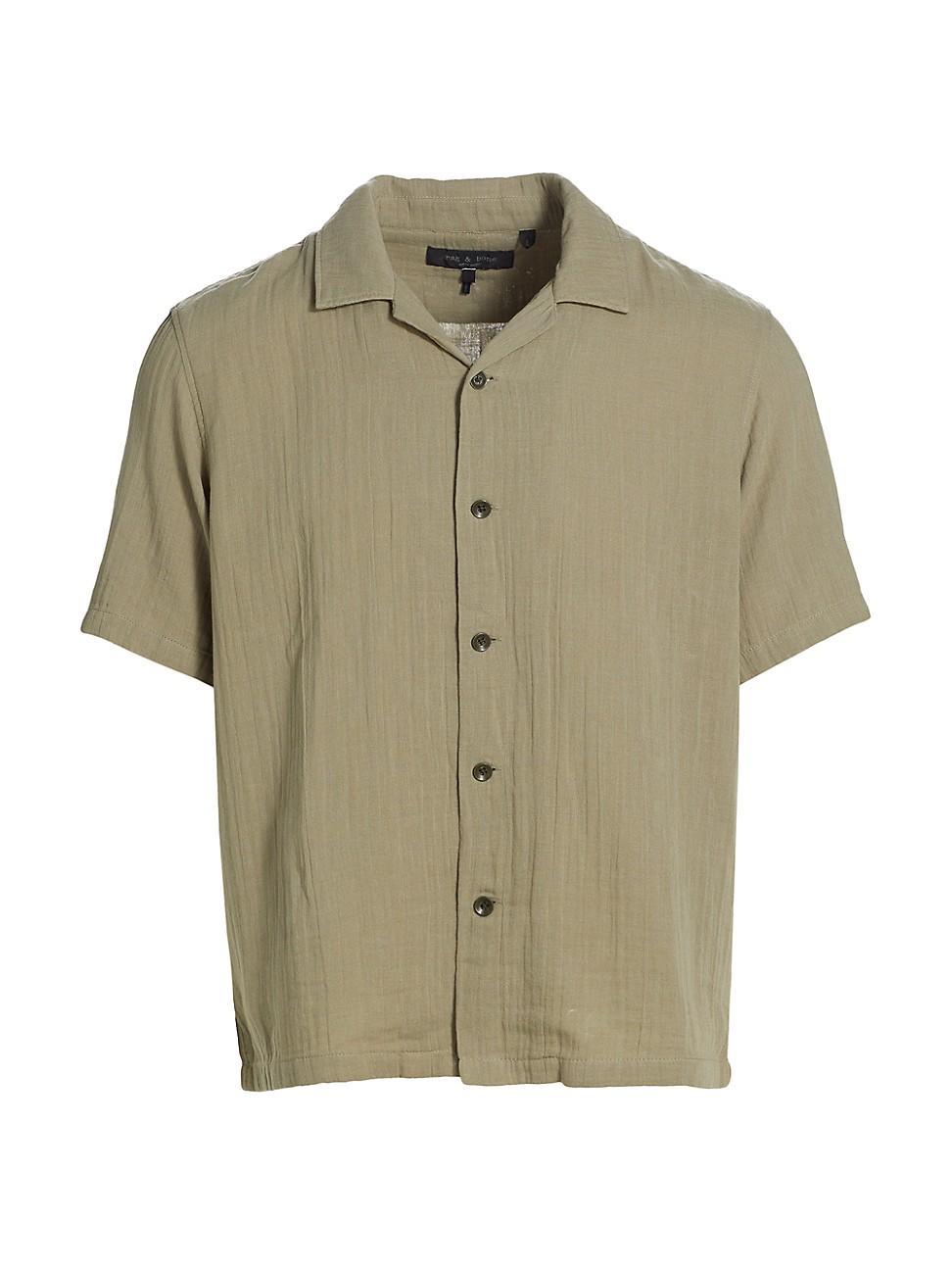 Mens Avery Cotton Gauze Short-Sleeve Shirt Product Image