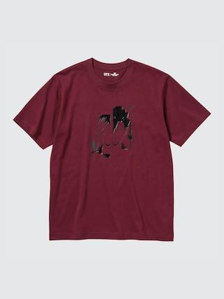 Haikyu!! Ut (Short-Sleeve Graphic T-Shirt) Red Small UNIQLO US Product Image