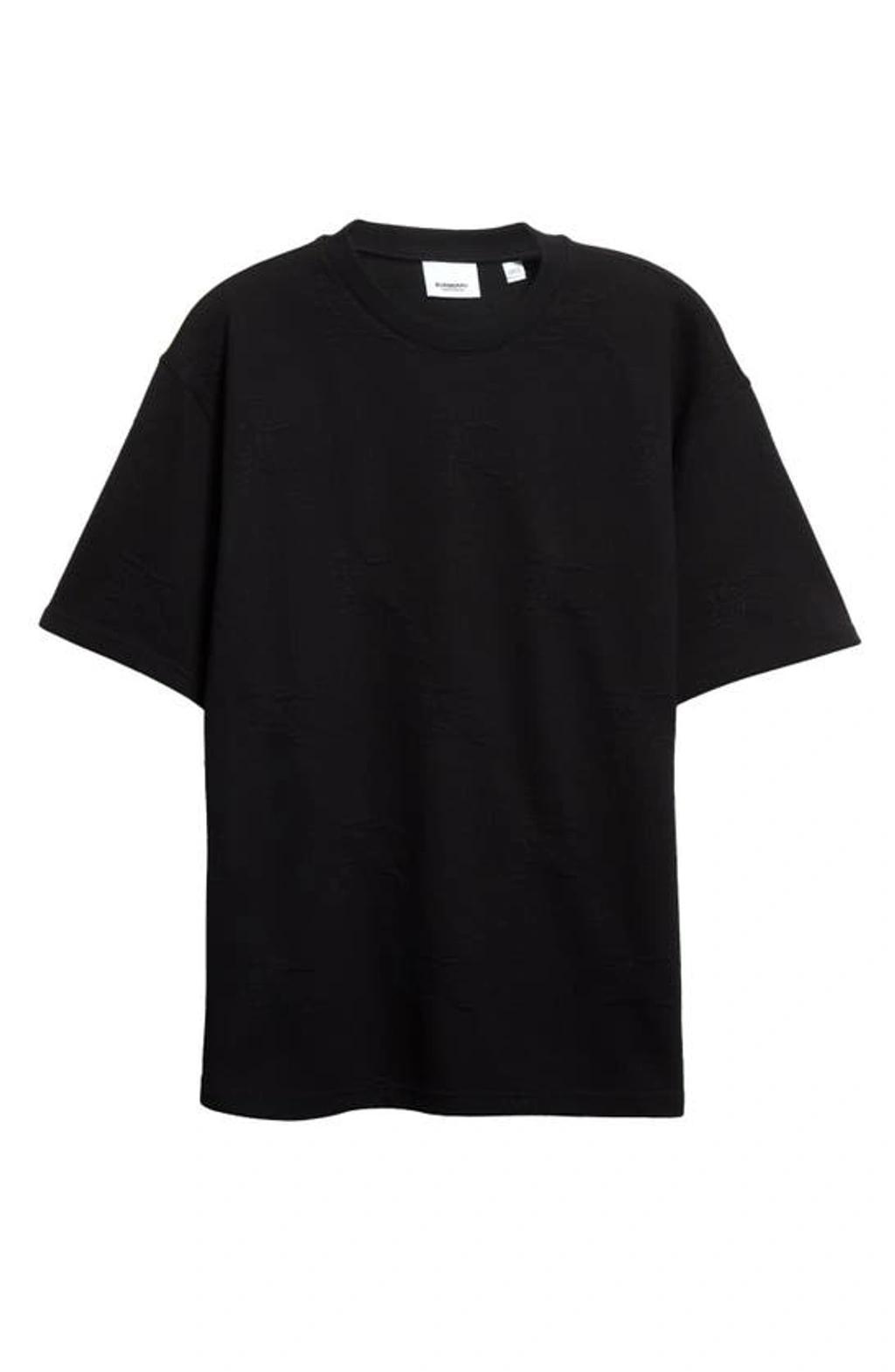 Ekd Jacquard T-shirt In Black Product Image