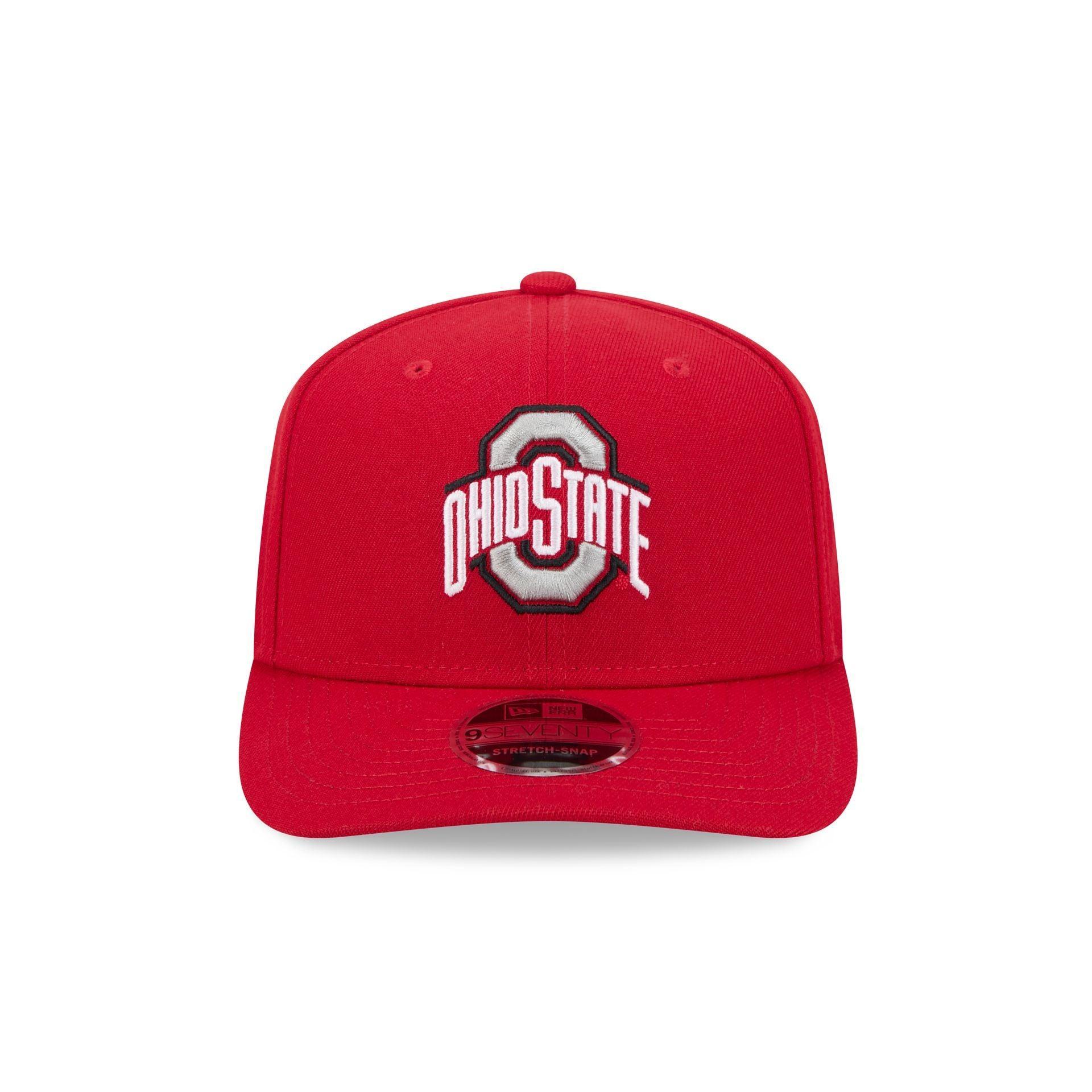 Ohio State Buckeyes Basic Red 9SEVENTY Stretch-Snap Hat Male Product Image