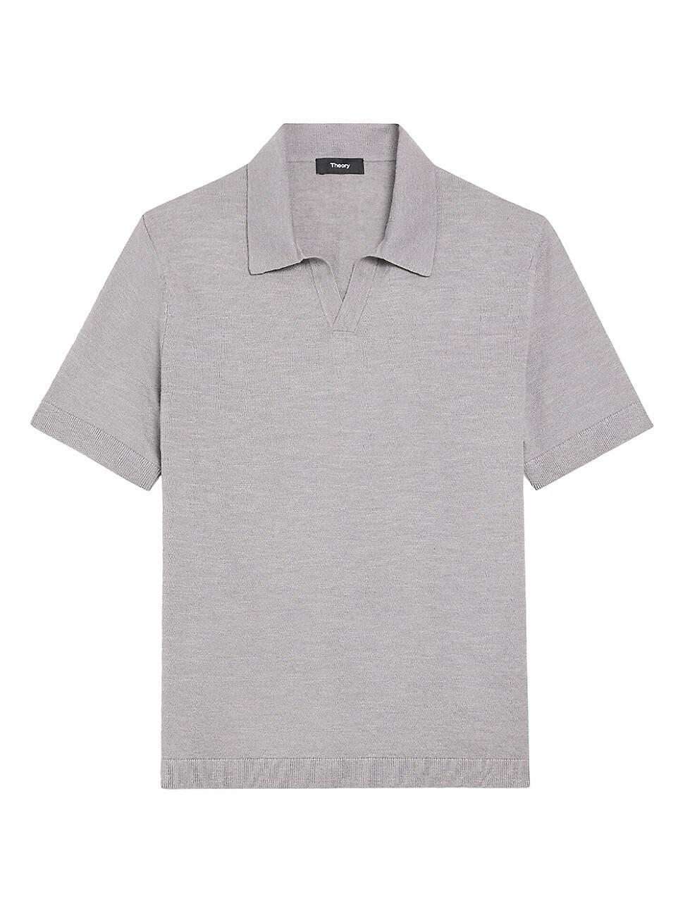 Theory Brenan Linen Blend Polo Product Image